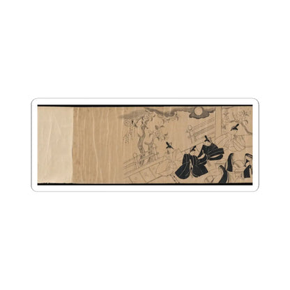 unknown - Akashi, Channel Buoys (Miotsukushi), The Wormwood Patch (Yomogiu), Gatehouse (Sekiya), - unknown v37 - STICKER Vinyl Kiss-Cut Decal