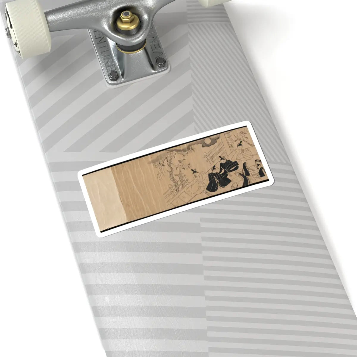 unknown - Akashi, Channel Buoys (Miotsukushi), The Wormwood Patch (Yomogiu), Gatehouse (Sekiya), - unknown v37 - STICKER Vinyl Kiss-Cut Decal