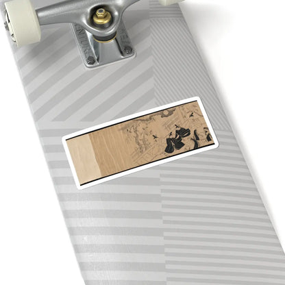 unknown - Akashi, Channel Buoys (Miotsukushi), The Wormwood Patch (Yomogiu), Gatehouse (Sekiya), - unknown v37 - STICKER Vinyl Kiss-Cut Decal