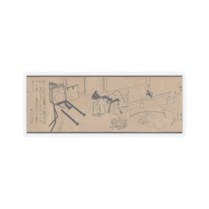 unknown - Akashi, Channel Buoys (Miotsukushi), The Wormwood Patch (Yomogiu), Gatehouse (Sekiya), - unknown v6 - STICKER Vinyl Kiss-Cut Decal