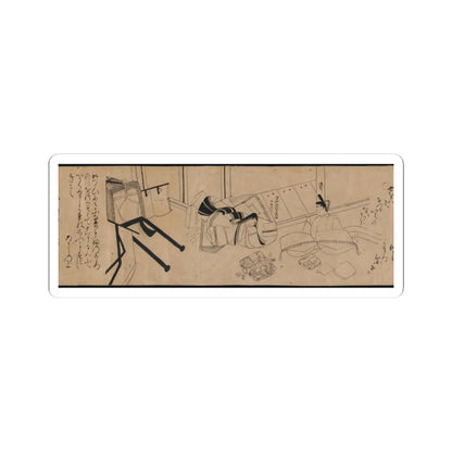 unknown - Akashi, Channel Buoys (Miotsukushi), The Wormwood Patch (Yomogiu), Gatehouse (Sekiya), - unknown v6 - STICKER Vinyl Kiss-Cut Decal