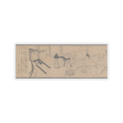 unknown - Akashi, Channel Buoys (Miotsukushi), The Wormwood Patch (Yomogiu), Gatehouse (Sekiya), - unknown v6 - STICKER Vinyl Kiss-Cut Decal