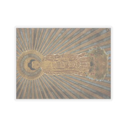 unknown - Amida Manifesting in the Dharma-body of Expedient Means - 18th century v2 - STICKER Vinyl Kiss-Cut Decal