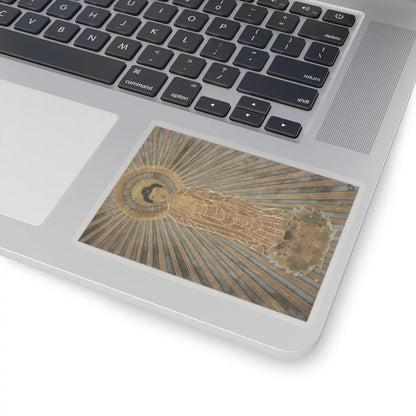unknown - Amida Manifesting in the Dharma-body of Expedient Means - 18th century v2 - STICKER Vinyl Kiss-Cut Decal