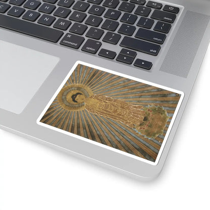 unknown - Amida Manifesting in the Dharma-body of Expedient Means - 18th century v2 - STICKER Vinyl Kiss-Cut Decal