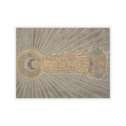 unknown - Amida Manifesting in the Dharma-body of Expedient Means - 18th century v2 - STICKER Vinyl Kiss-Cut Decal