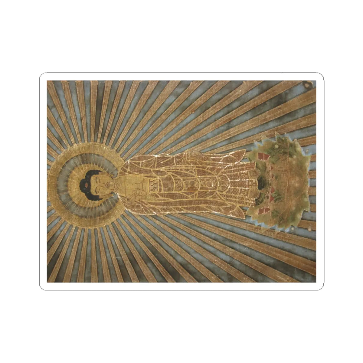unknown - Amida Manifesting in the Dharma-body of Expedient Means - 18th century v2 - STICKER Vinyl Kiss-Cut Decal