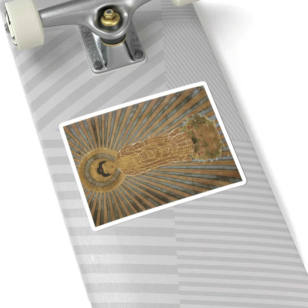 unknown - Amida Manifesting in the Dharma-body of Expedient Means - 18th century v2 - STICKER Vinyl Kiss-Cut Decal