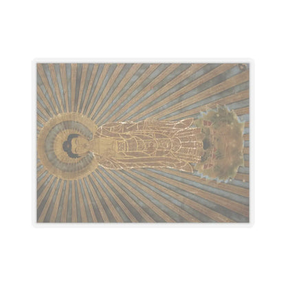 unknown - Amida Manifesting in the Dharma-body of Expedient Means - 18th century v2 - STICKER Vinyl Kiss-Cut Decal