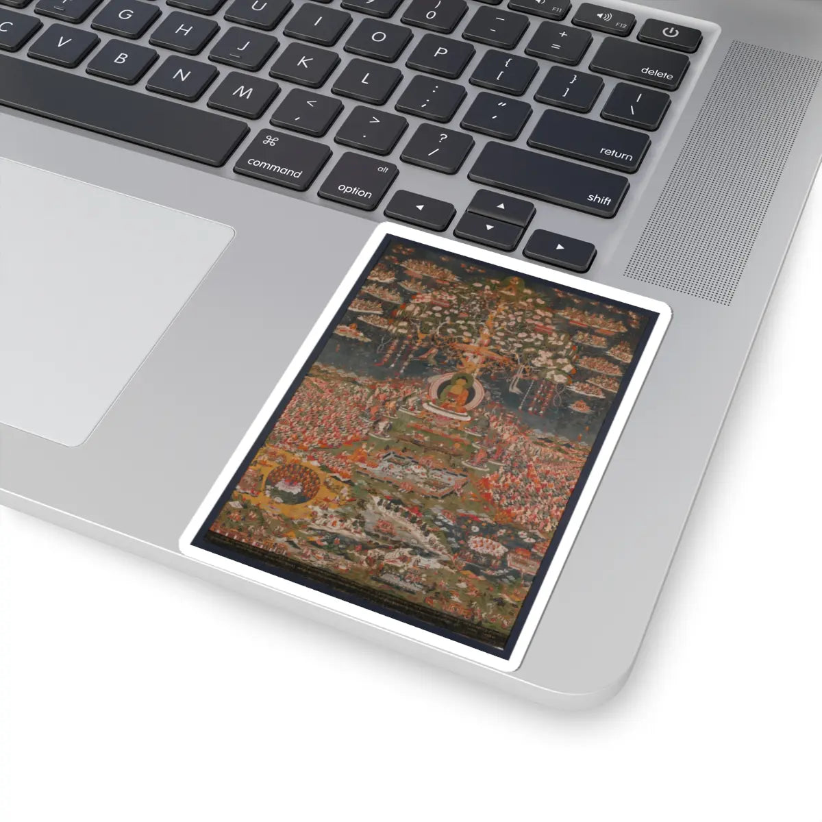 unknown - Amitabha, the Buddha of the Western Pure Land (Sukhavati) - ca. 1700 - STICKER Vinyl Kiss-Cut Decal