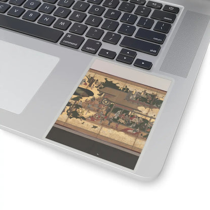 unknown - Amusements in a Mansion - mid-17th century v4 - STICKER Vinyl Kiss-Cut Decal