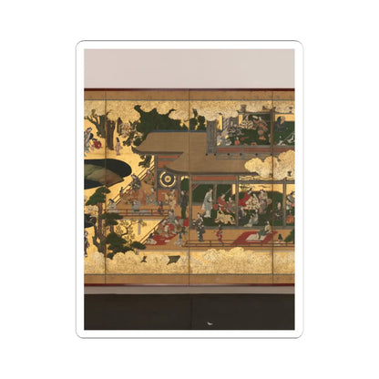 unknown - Amusements in a Mansion - mid-17th century v4 - STICKER Vinyl Kiss-Cut Decal