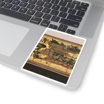 unknown - Amusements in a Mansion - mid-17th century v4 - STICKER Vinyl Kiss-Cut Decal