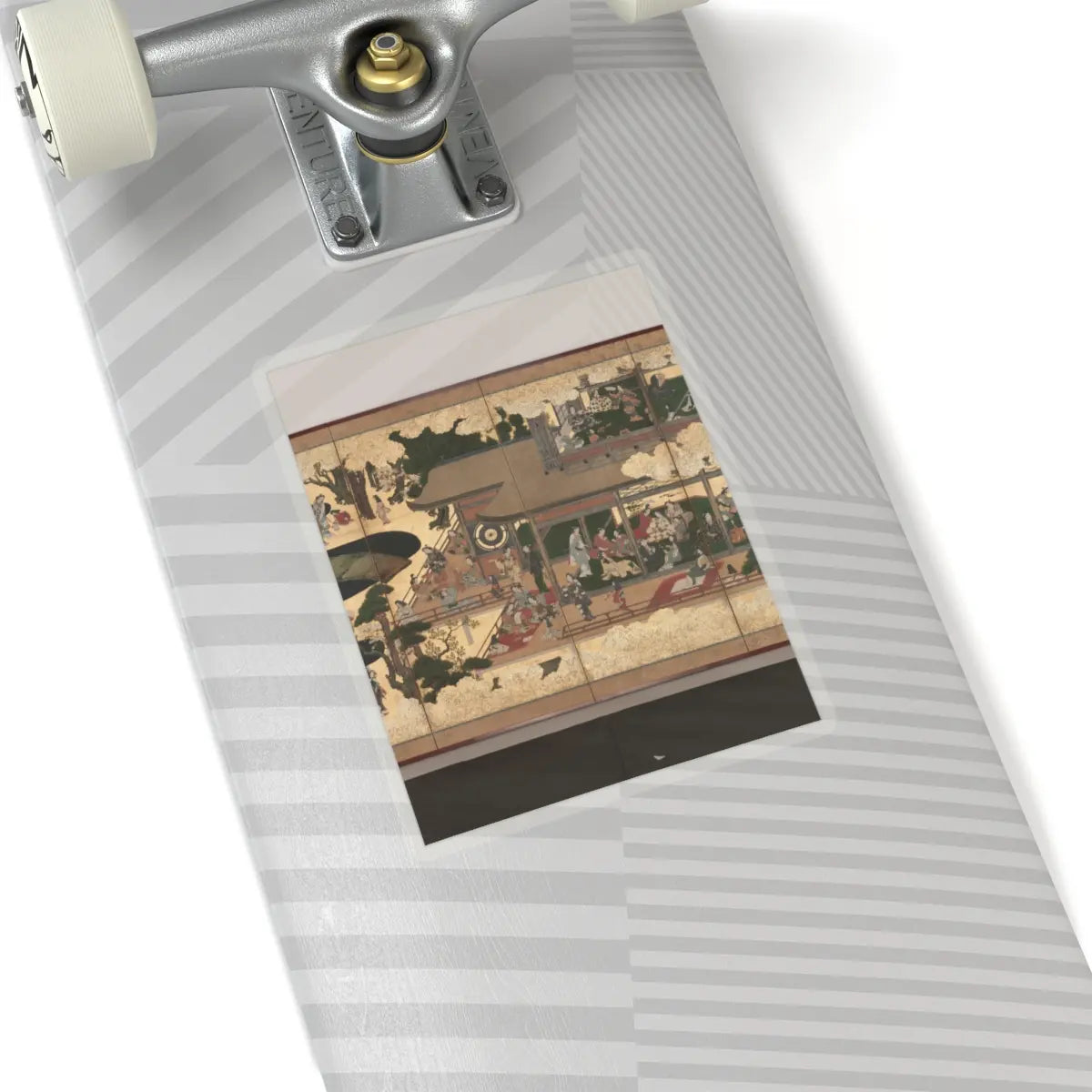 unknown - Amusements in a Mansion - mid-17th century v4 - STICKER Vinyl Kiss-Cut Decal