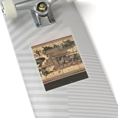 unknown - Amusements in a Mansion - mid-17th century v4 - STICKER Vinyl Kiss-Cut Decal