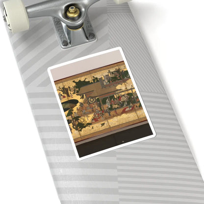 unknown - Amusements in a Mansion - mid-17th century v4 - STICKER Vinyl Kiss-Cut Decal