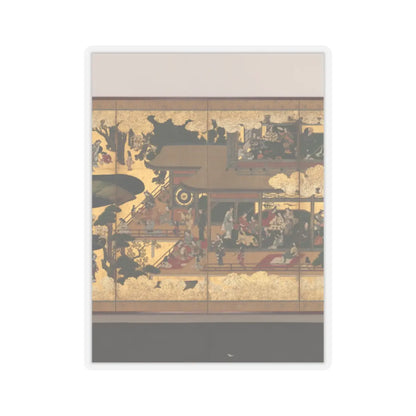 unknown - Amusements in a Mansion - mid-17th century v4 - STICKER Vinyl Kiss-Cut Decal