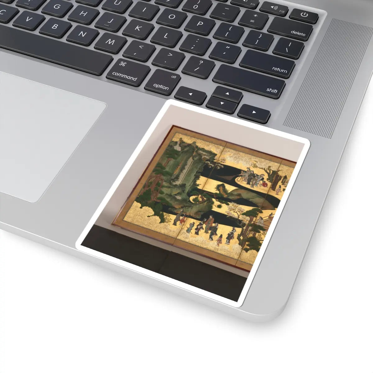 unknown - Amusements in a Mansion - mid-17th century v5 - STICKER Vinyl Kiss-Cut Decal