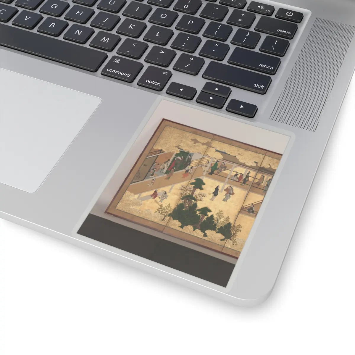 unknown - Amusements in a Mansion - mid-17th century v8 - STICKER Vinyl Kiss-Cut Decal