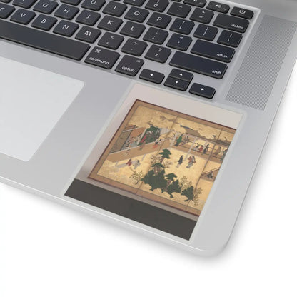 unknown - Amusements in a Mansion - mid-17th century v8 - STICKER Vinyl Kiss-Cut Decal