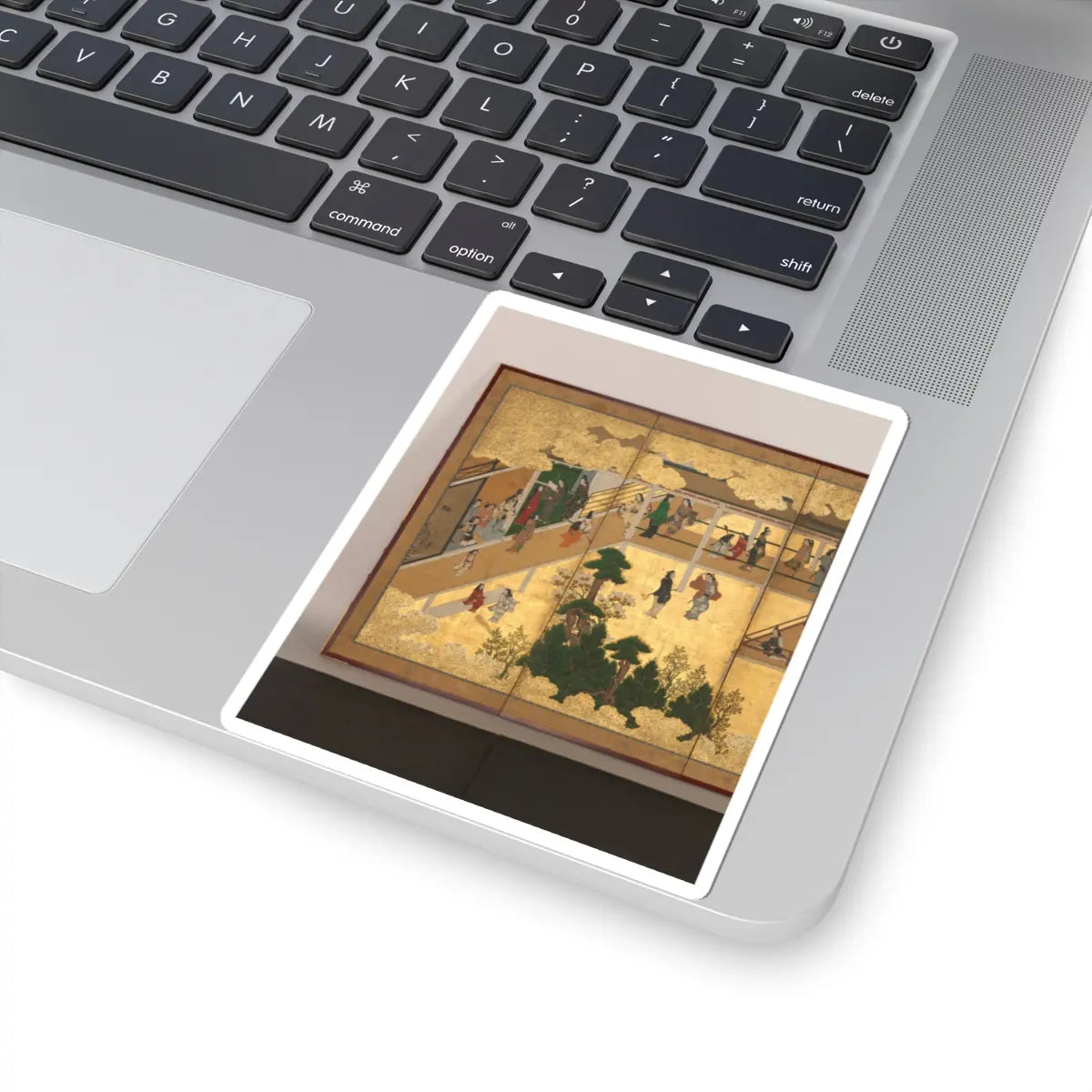 unknown - Amusements in a Mansion - mid-17th century v8 - STICKER Vinyl Kiss-Cut Decal