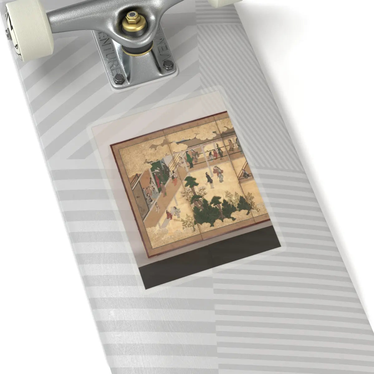 unknown - Amusements in a Mansion - mid-17th century v8 - STICKER Vinyl Kiss-Cut Decal
