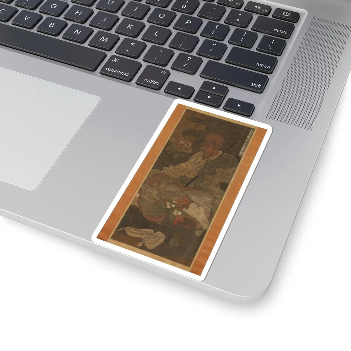 unknown - Arhat from a series of sixteen Arhats - 14th century v1 - STICKER Vinyl Kiss-Cut Decal