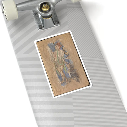 unknown - Attendant - ca. 6th–7th century v1 - STICKER Vinyl Kiss-Cut Decal