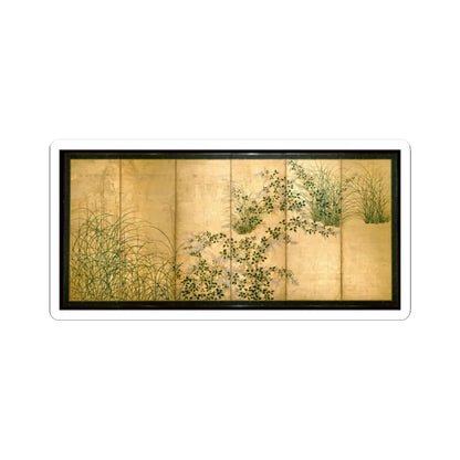 unknown - Autumn Grasses - first half 17th century v2 - STICKER Vinyl Kiss-Cut Decal