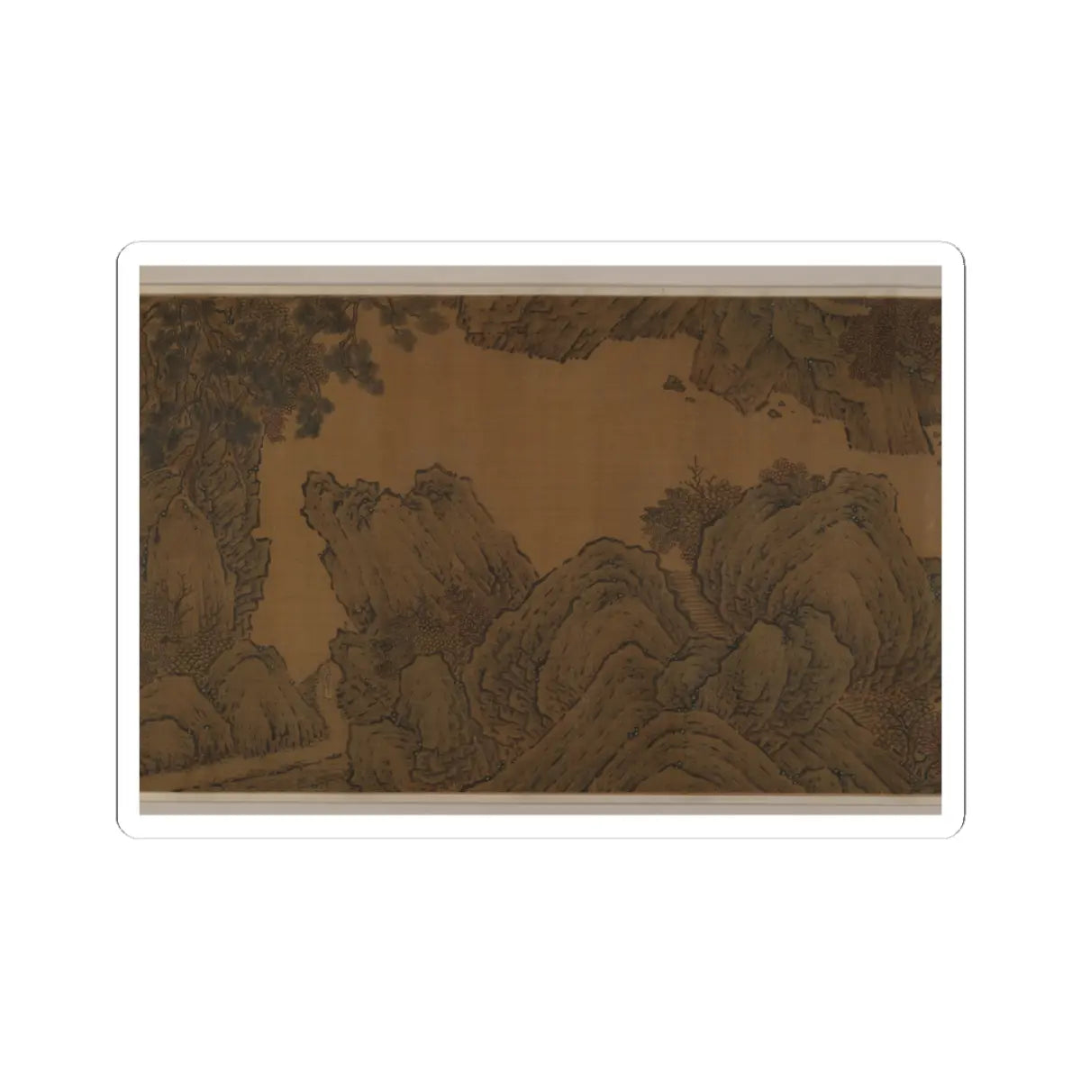 unknown - Autumn Landscape - unknown v10 - STICKER Vinyl Kiss-Cut Decal