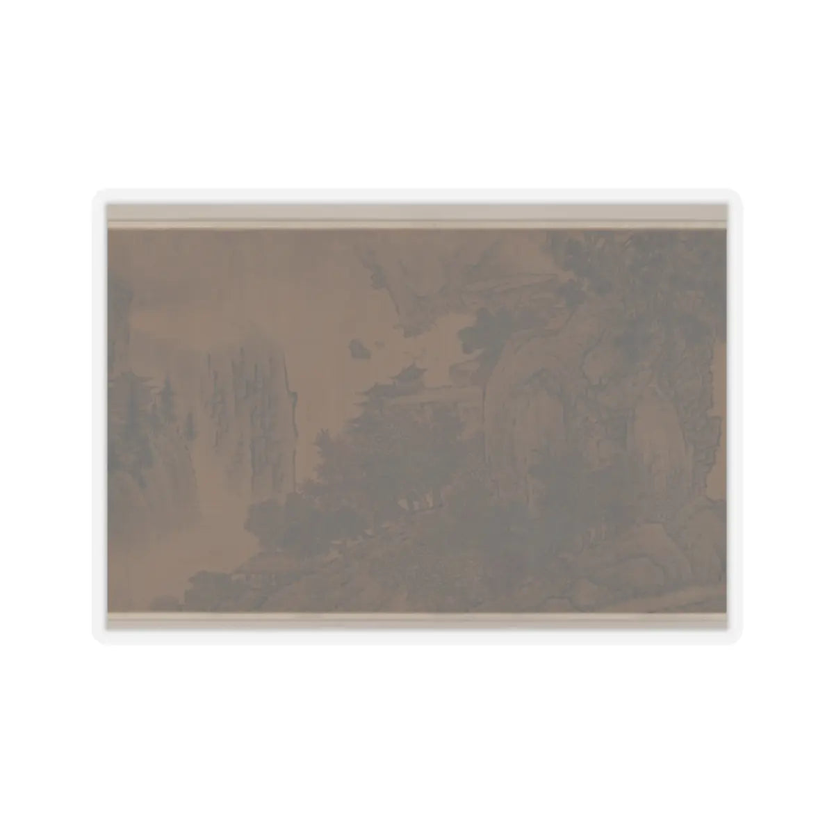unknown - Autumn Landscape - unknown v11 - STICKER Vinyl Kiss-Cut Decal