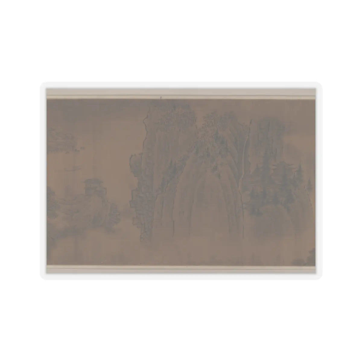 unknown - Autumn Landscape - unknown v12 - STICKER Vinyl Kiss-Cut Decal