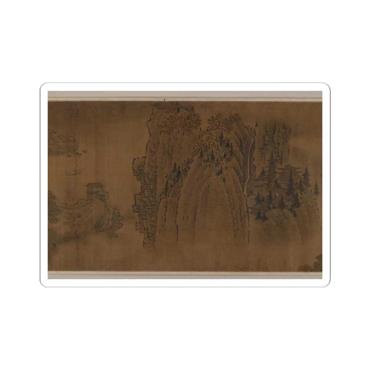 unknown - Autumn Landscape - unknown v12 - STICKER Vinyl Kiss-Cut Decal