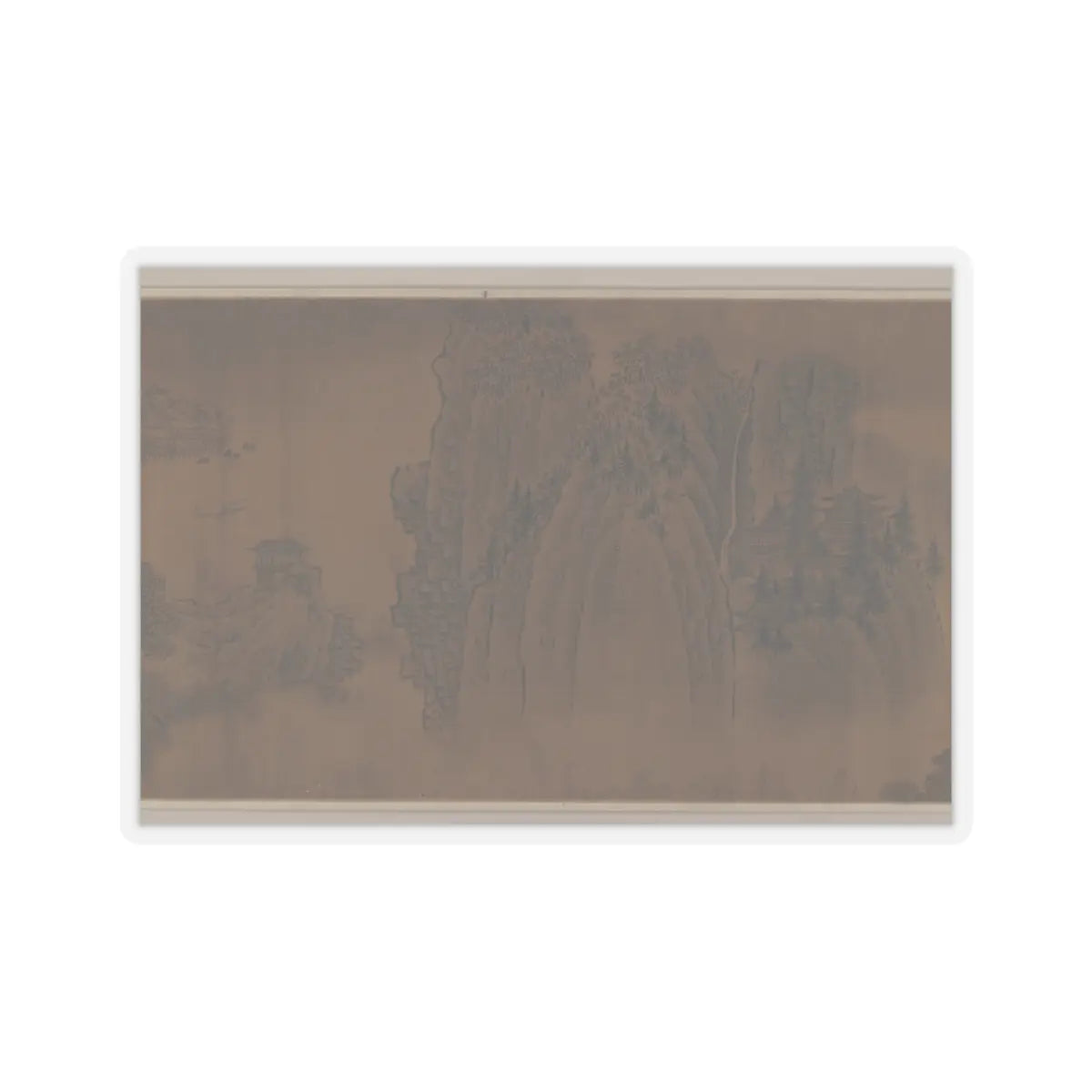 unknown - Autumn Landscape - unknown v12 - STICKER Vinyl Kiss-Cut Decal