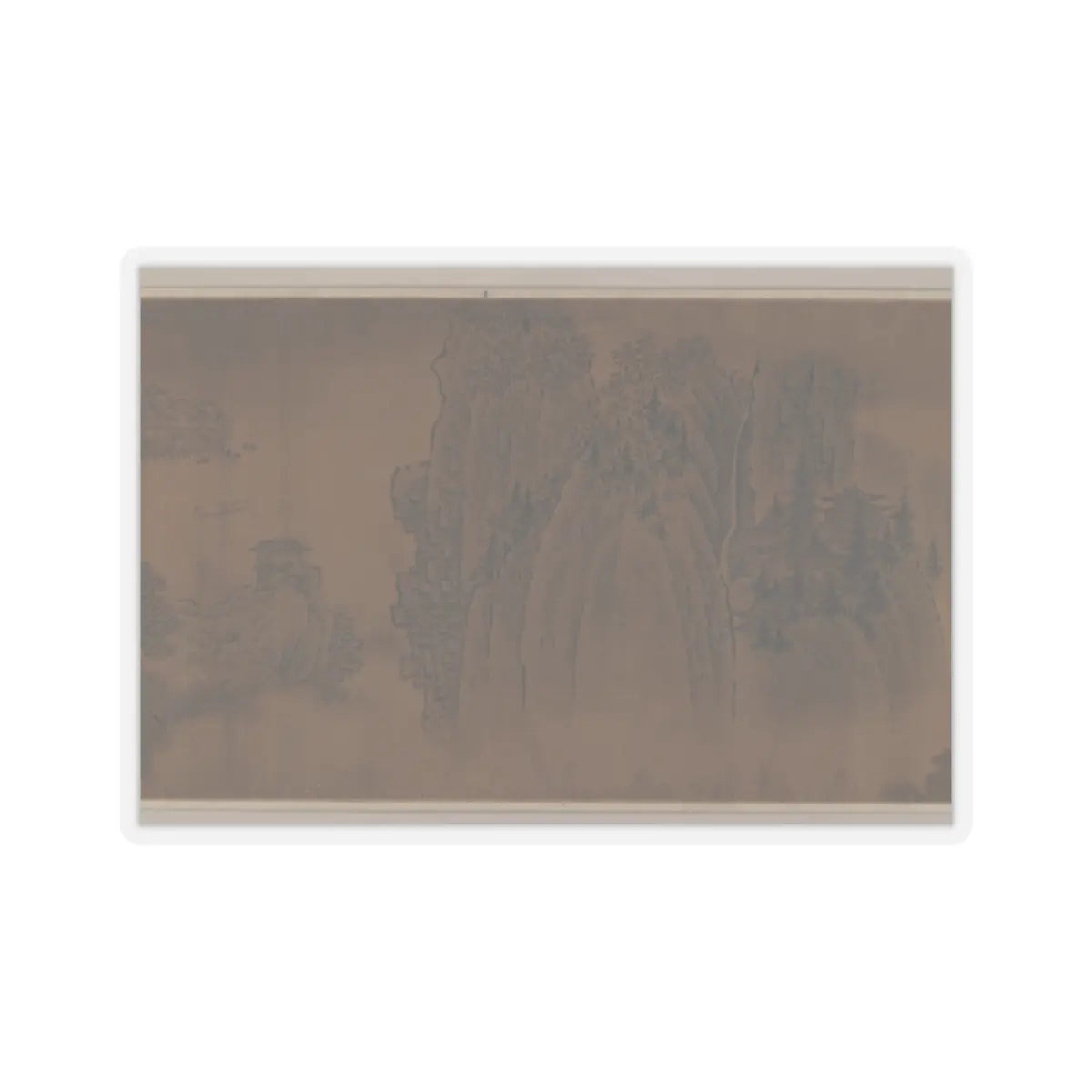 unknown - Autumn Landscape - unknown v12 - STICKER Vinyl Kiss-Cut Decal