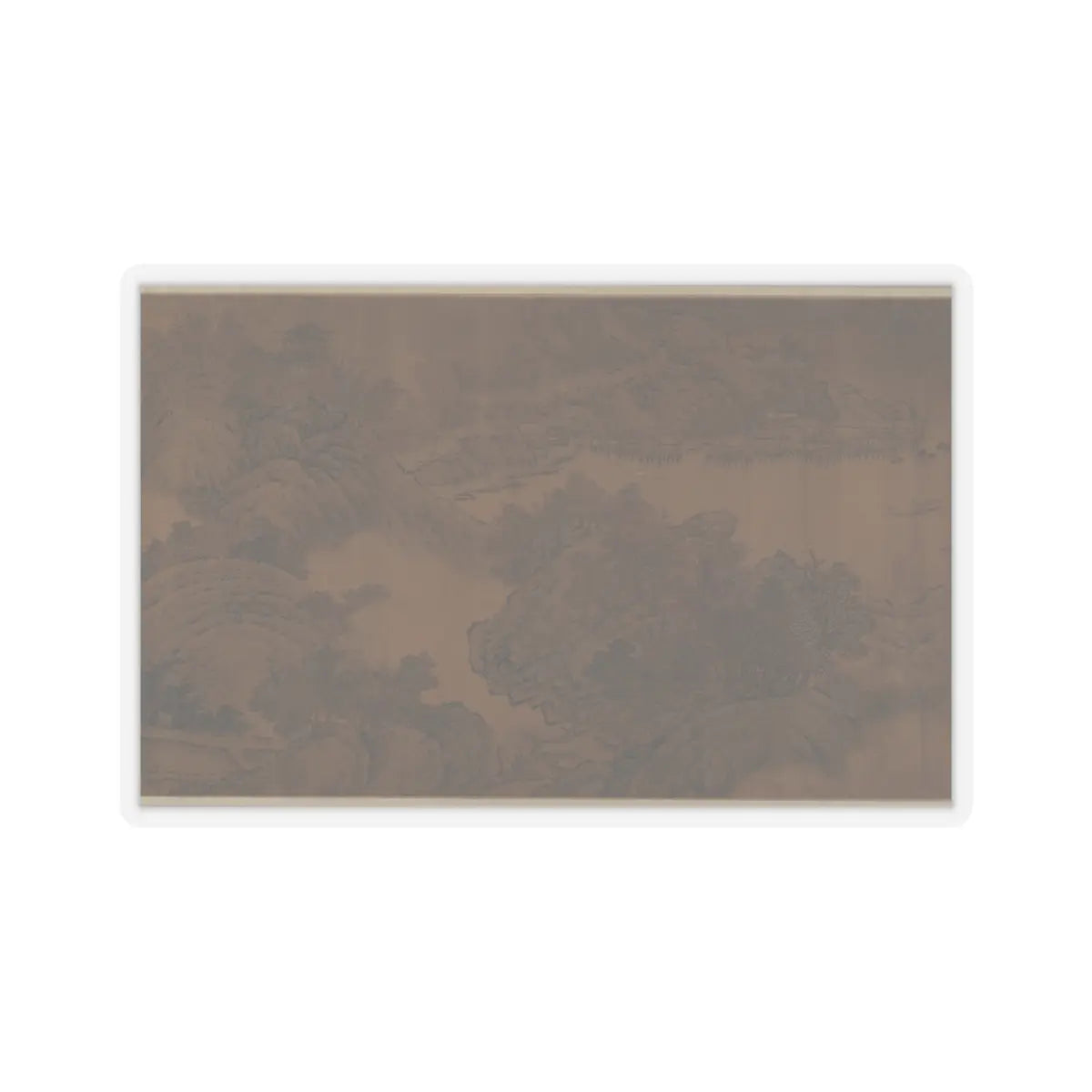 unknown - Autumn Landscape - unknown v13 - STICKER Vinyl Kiss-Cut Decal