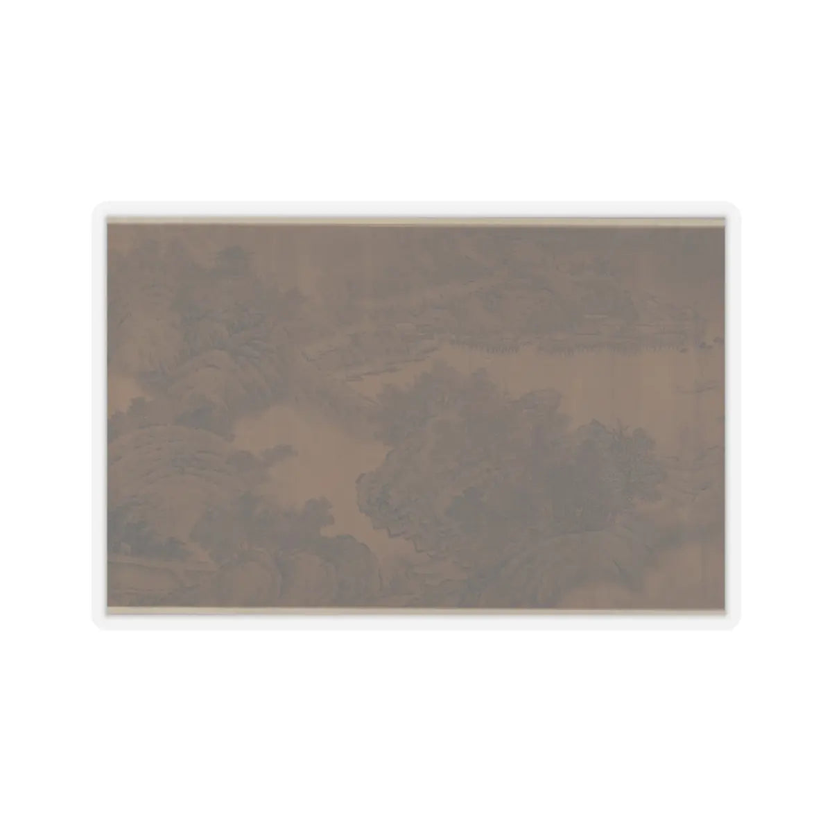 unknown - Autumn Landscape - unknown v13 - STICKER Vinyl Kiss-Cut Decal