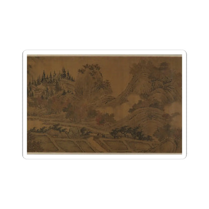 unknown - Autumn Landscape - unknown v14 - STICKER Vinyl Kiss-Cut Decal