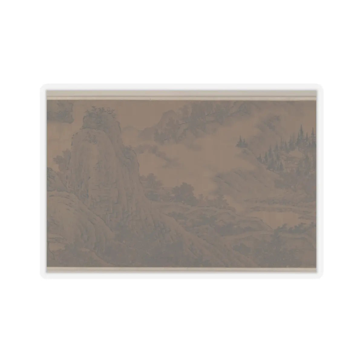 unknown - Autumn Landscape - unknown v15 - STICKER Vinyl Kiss-Cut Decal