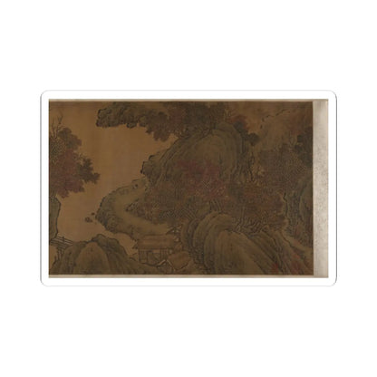 unknown - Autumn Landscape - unknown v7 - STICKER Vinyl Kiss-Cut Decal