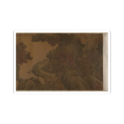 unknown - Autumn Landscape - unknown v7 - STICKER Vinyl Kiss-Cut Decal