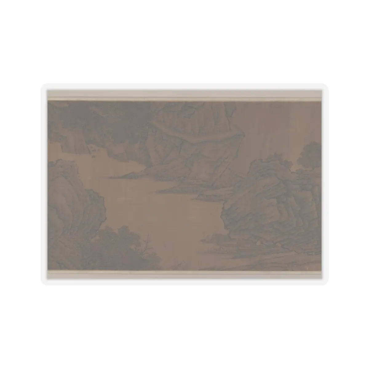 unknown - Autumn Landscape - unknown v9 - STICKER Vinyl Kiss-Cut Decal