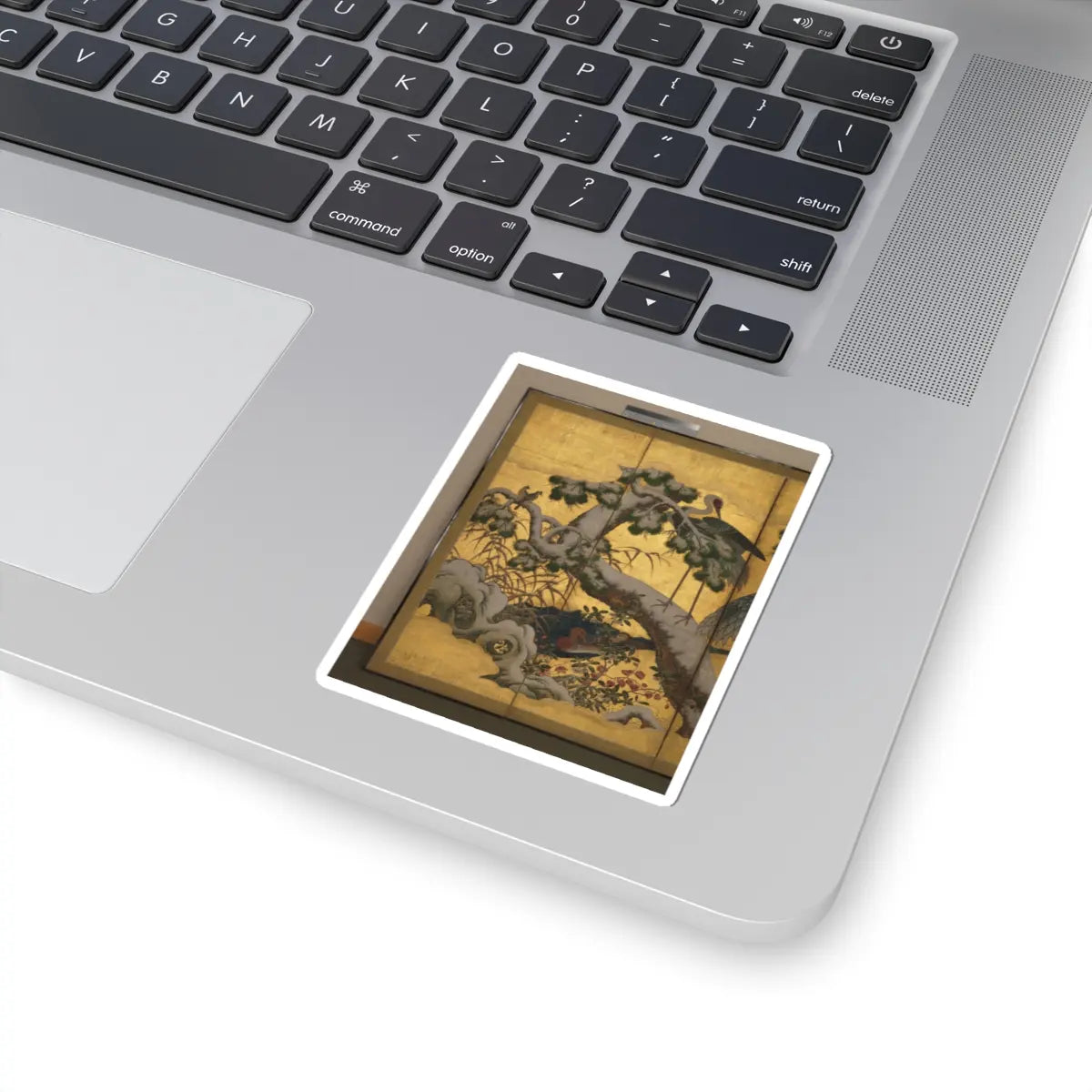 unknown - Birds and Flowers of the Four Seasons - late 16th century v10 - STICKER Vinyl Kiss-Cut Decal