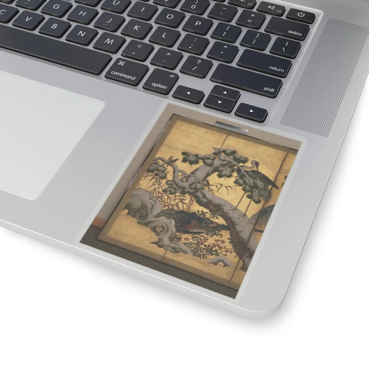 unknown - Birds and Flowers of the Four Seasons - late 16th century v10 - STICKER Vinyl Kiss-Cut Decal