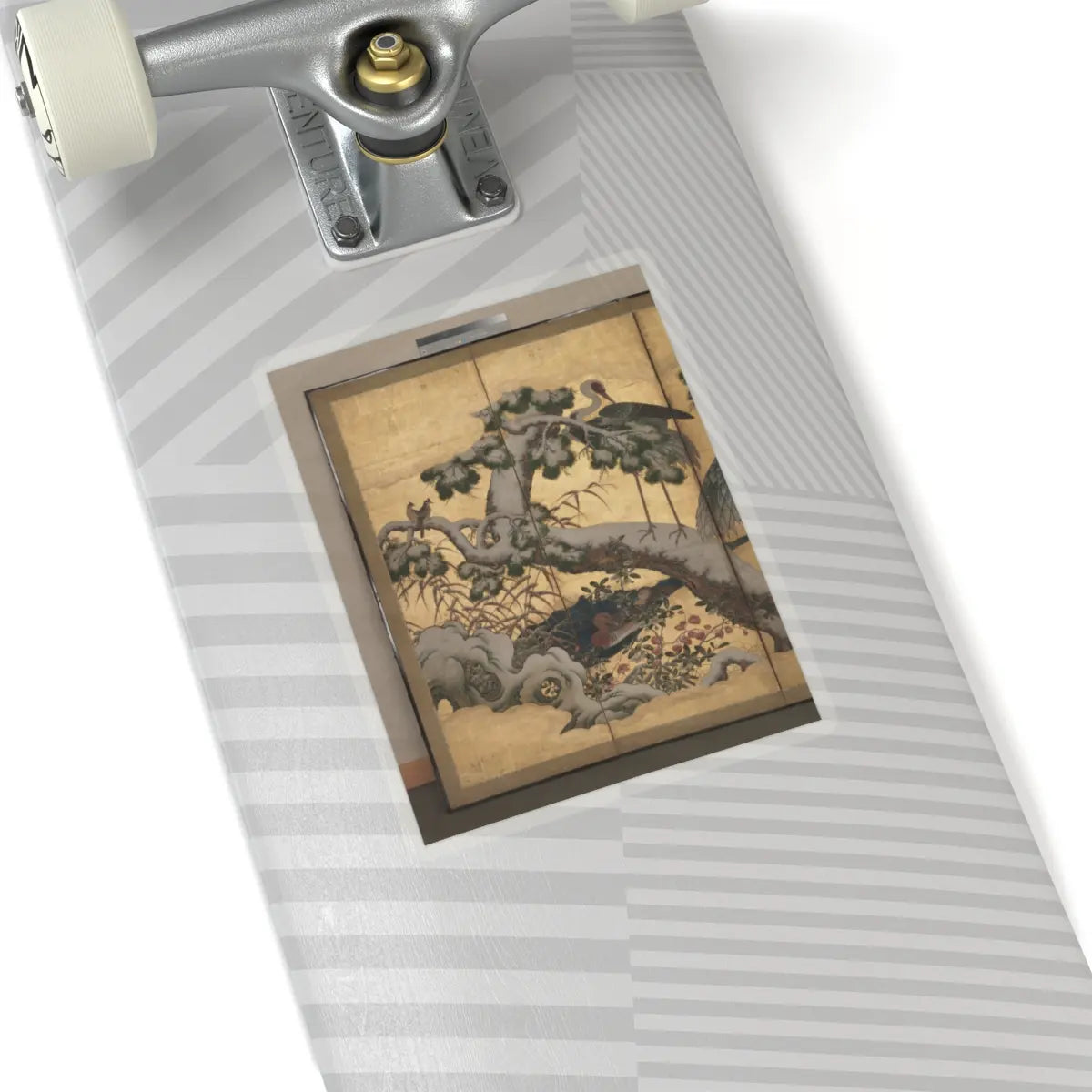 unknown - Birds and Flowers of the Four Seasons - late 16th century v10 - STICKER Vinyl Kiss-Cut Decal