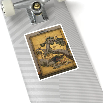 unknown - Birds and Flowers of the Four Seasons - late 16th century v10 - STICKER Vinyl Kiss-Cut Decal