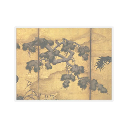 unknown - Birds and Flowers of the Four Seasons - late 16th century v11 - STICKER Vinyl Kiss-Cut Decal