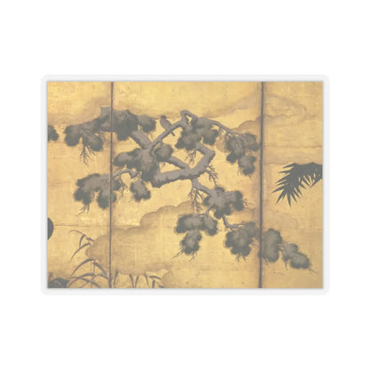 unknown - Birds and Flowers of the Four Seasons - late 16th century v11 - STICKER Vinyl Kiss-Cut Decal