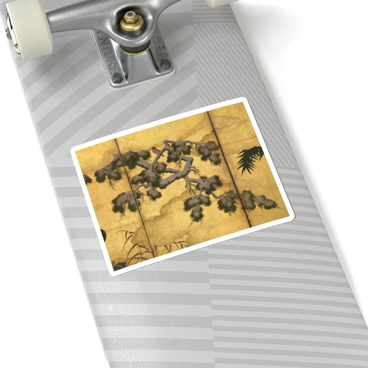 unknown - Birds and Flowers of the Four Seasons - late 16th century v11 - STICKER Vinyl Kiss-Cut Decal