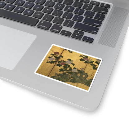 unknown - Birds and Flowers of the Four Seasons - late 16th century v12 - STICKER Vinyl Kiss-Cut Decal